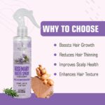100% Rosemary Water Spray for Hair Growth, Anti Hair Fall & Nourishes Scalp  (200 ml) (PACK OF 2) - Image 2